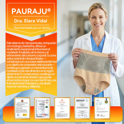 Tienda oficia|👩‍⚕️𝑷𝑨𝑼𝑹𝑨𝑱𝑼® MORINGA Y BERBERINA 4 EN 1 PANTALON CORTO  MOLDEADOR DE MICROPARTICULAS Y QUEMA-GRASA💋