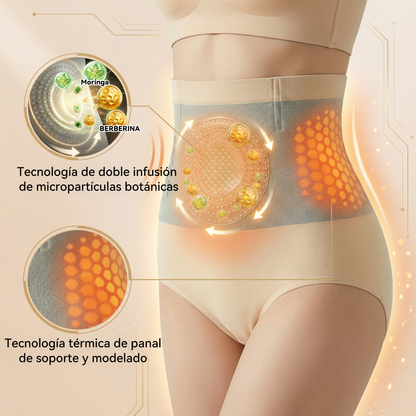 Tienda oficia|👩‍⚕️𝑷𝑨𝑼𝑹𝑨𝑱𝑼® MORINGA Y BERBERINA 4 EN 1 PANTALON CORTO  MOLDEADOR DE MICROPARTICULAS Y QUEMA-GRASA💋